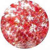 Ice glitter Punane